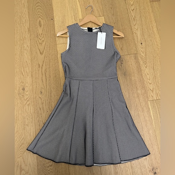 Zara Mini Honeycomb Mesh Dress Size S - Picture 4 of 5
